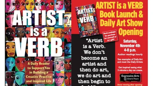 Artist is a Verb Book Launch and Daily Art Show Opening